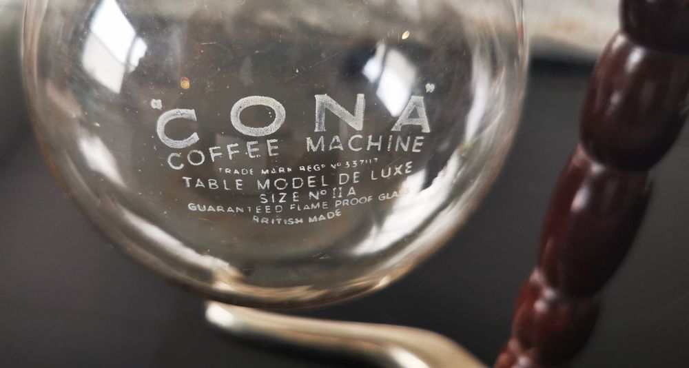 Antike Cona Kaffeemaschine Glas Model de luxe Kaufen auf Ricardo