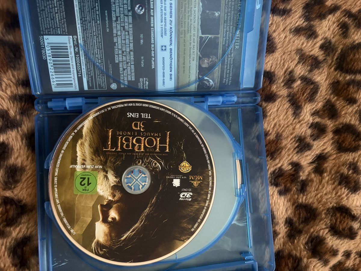 Tutti i DVDs: Der Hobbit: Smaugs Einöde 3D Blu-ray +Digital UV  – Usato da Winterthur venduto da nik_pr58 3