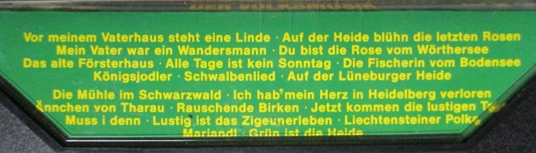 Kompaktkassetten: MC / Kassette Das grosse Wunschkonzert – Gebraucht aus Flumenthal von novbra 1