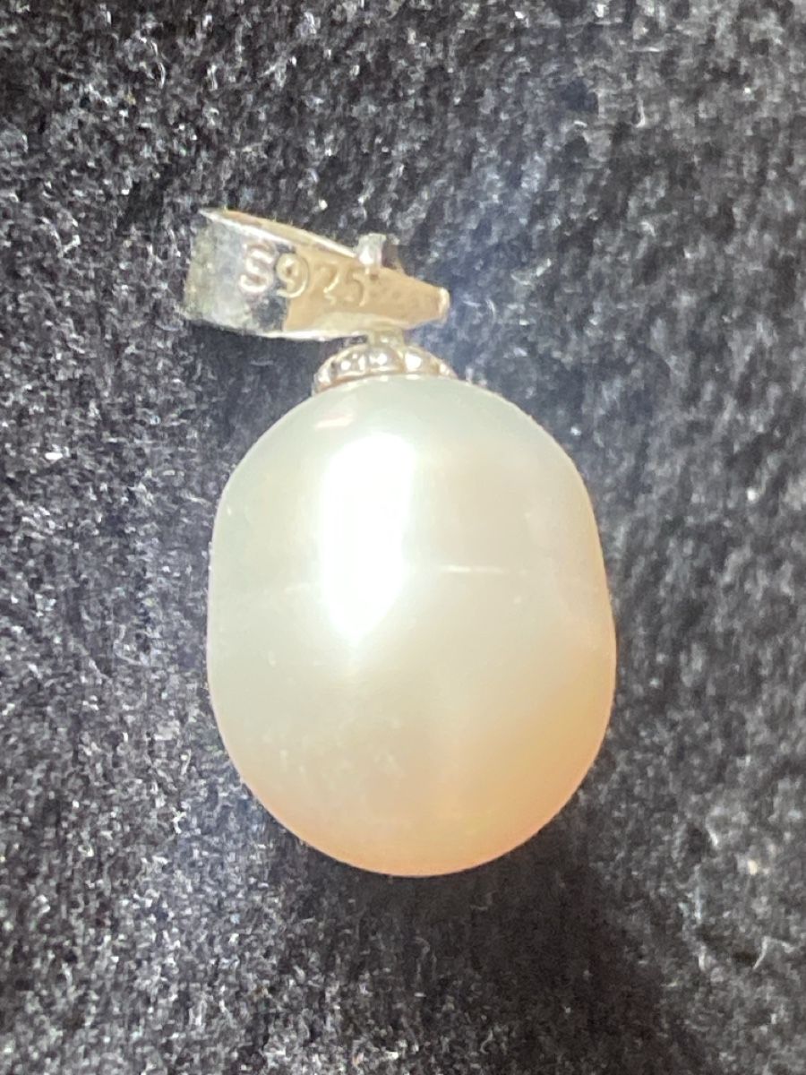 Anhänger: Wunderschöner Süsswasser-Perlen Anhänger, Silber 925 – Neu und originalverpackt aus Läufelfingen von Alles_Garantie 2