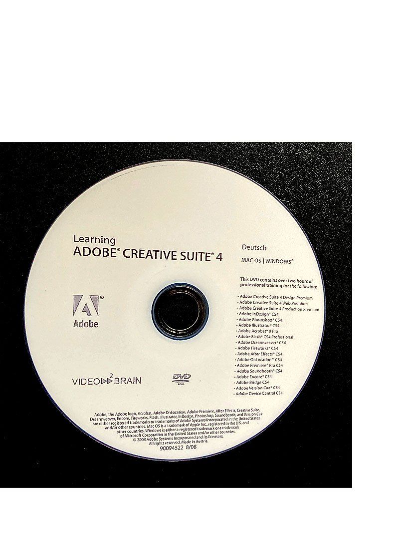 Adobe Software: Adobe Photoshop CS4 Extended WIN – Nuovo (secondo la descrizione) da Darmstadt venduto da zucarelli 2
