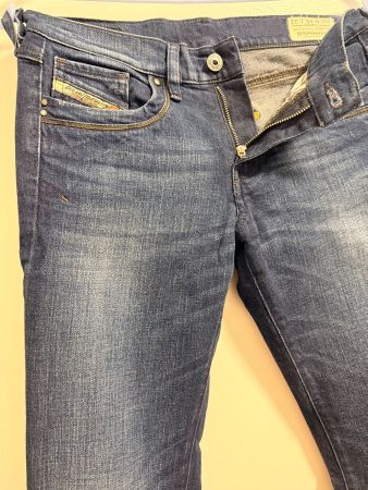 Diesel Ronhar Stretch Jean Femme W25 L32 Bleu