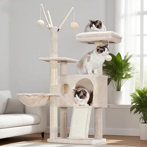 Tiragraffi: Kratzbaum, 105 cm, Beige – Nuovo e nell'imballaggio originale da Oberentfelden venduto da sch_8bt6