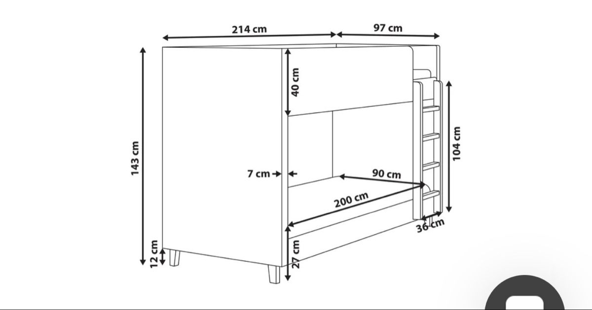 Beliani Letti: Hochbett Samtstoff CHOCQUES 90 x 200 cm Hellbeige /Beliani – Nuovo (secondo la descrizione) da Zürich venduto da sportstar3000 4