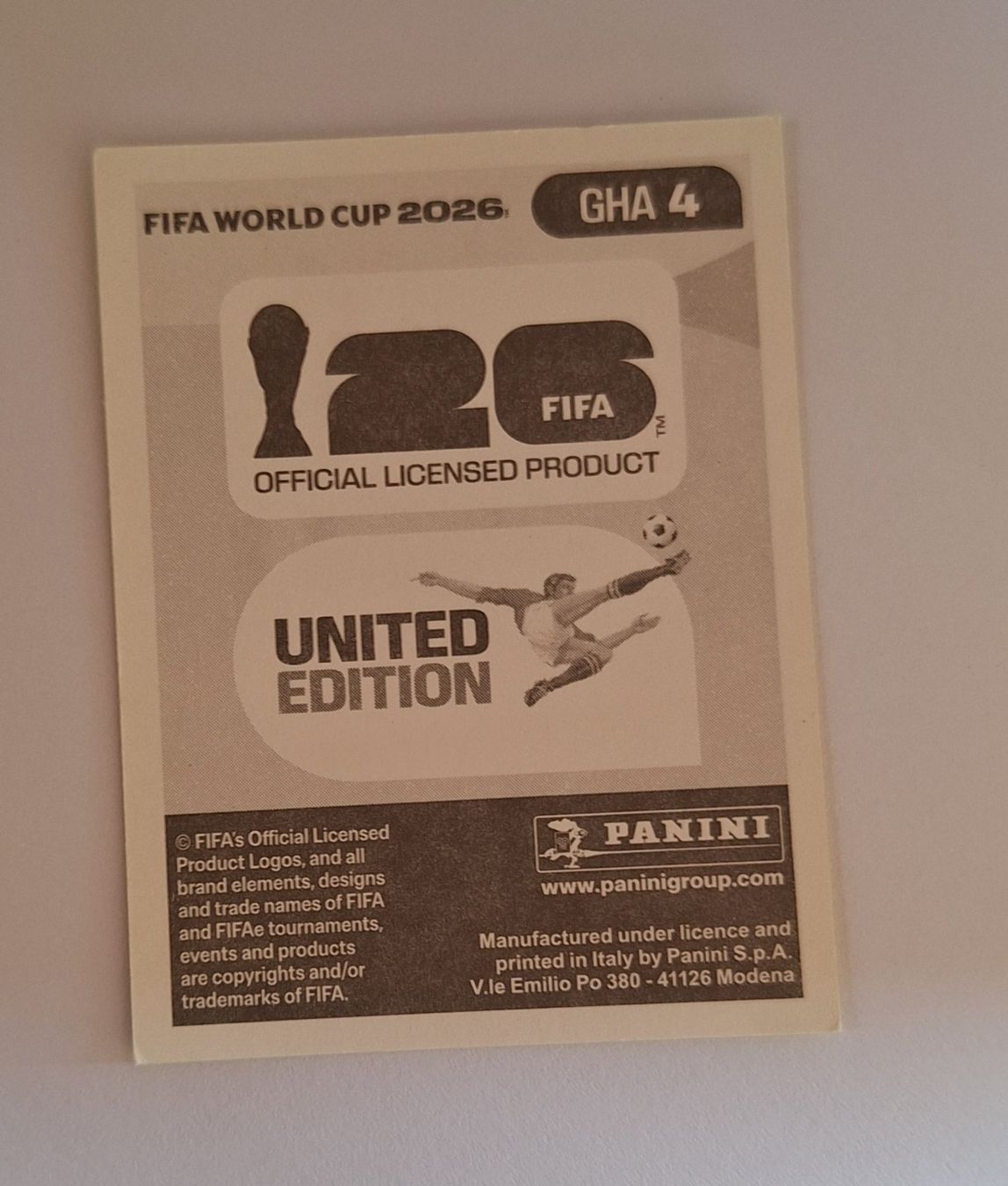 Panini Carte collezionabili: Panini Mohammed Salisu GHA 4 – Nuovo (secondo la descrizione) da Romanens venduto da Crocette 1