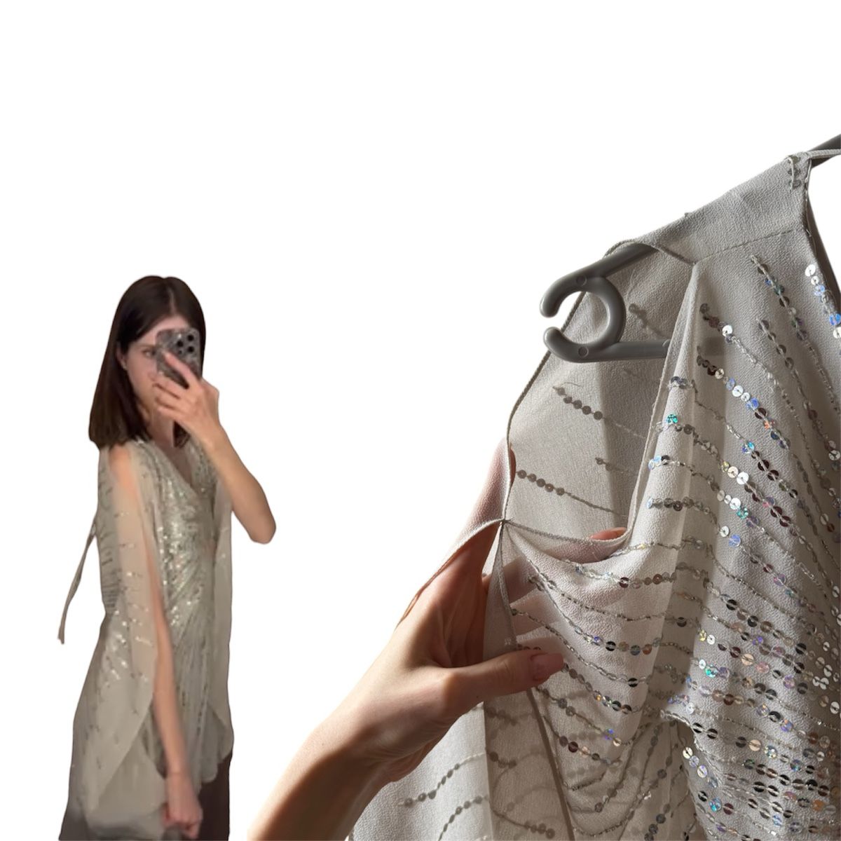 Isabel Marant Vestiti: Isabel marant style evening dress with sequins boho chic – Usato da Meilen venduto da angelyxss 3