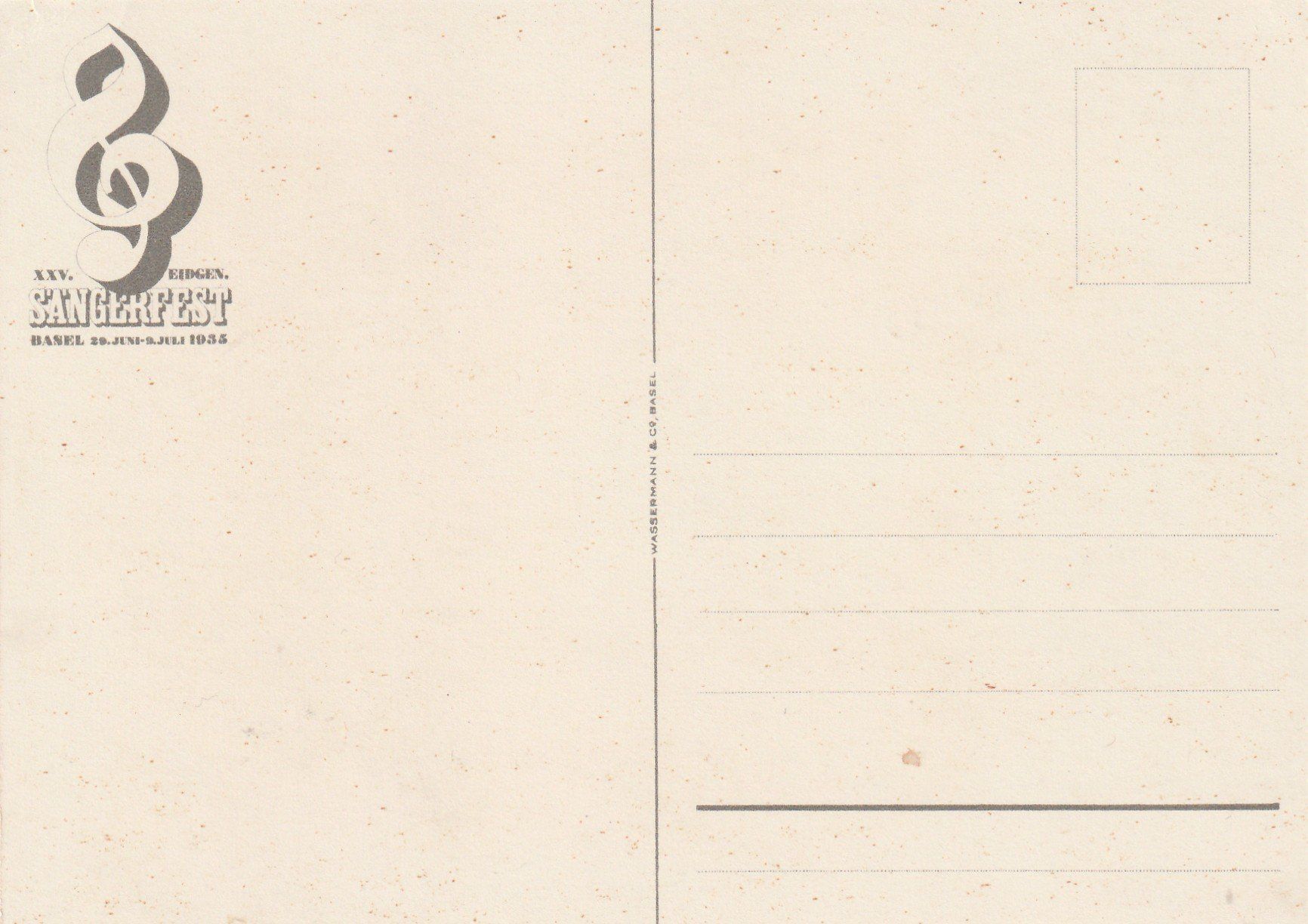 Cartes postales: 8 Ak Basel Eidg. Sängerfest 1935 – D'occasion à Rorschacherberg par fratovi2 4