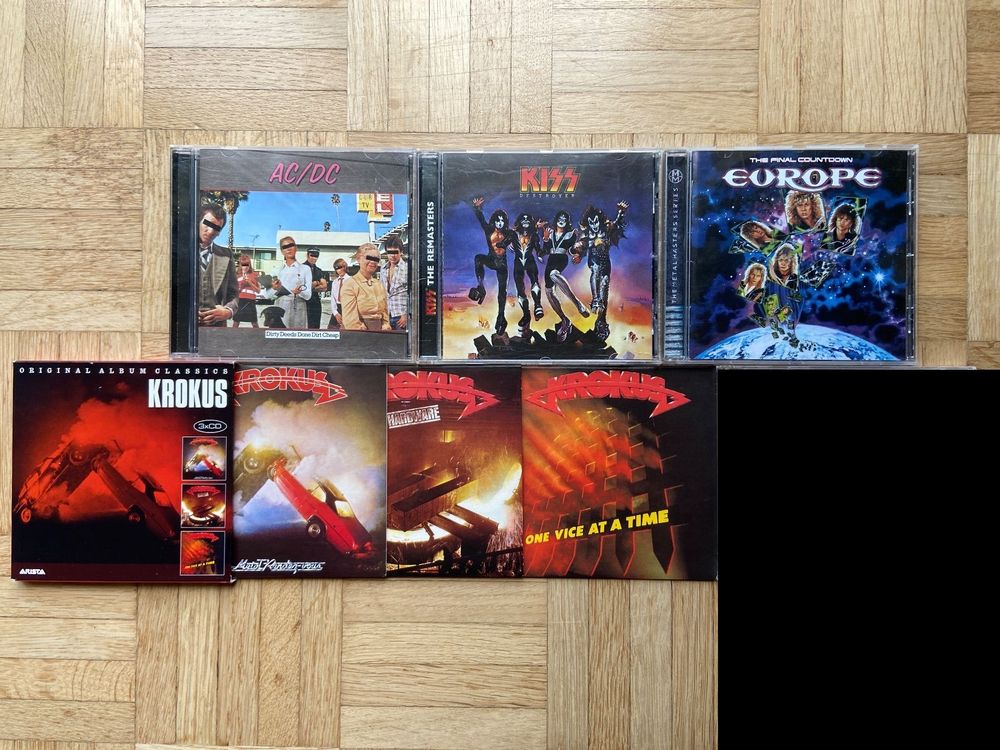 AC/DC, Krokus, KISS, Europe Hardrock (Gebraucht) in Wabern für CHF 35 ...