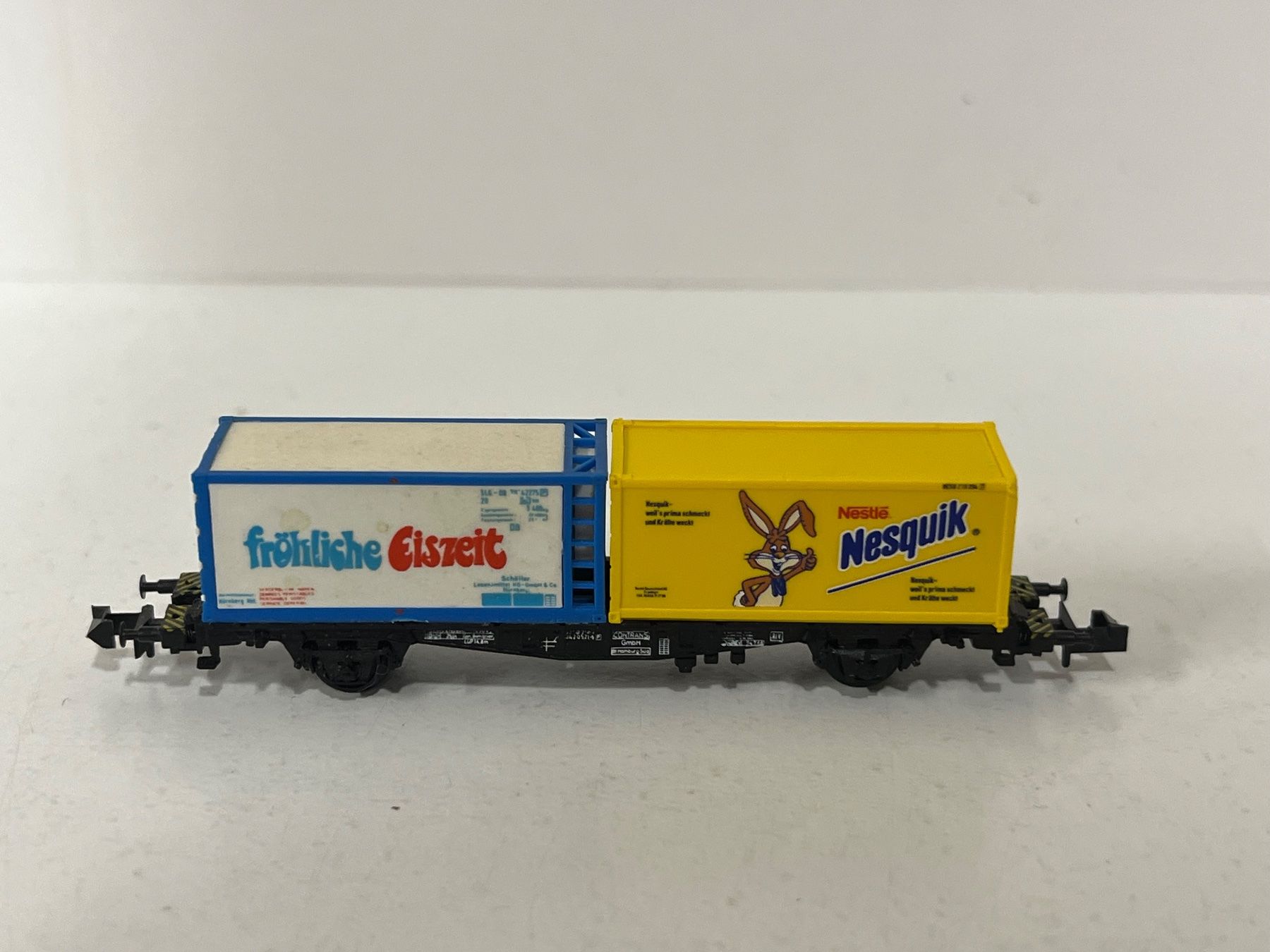 Trix Trains électriques: Minitrix Spur N Nesquik / Schöller EISKREM – D'occasion à Geroldswil par TopTrain54