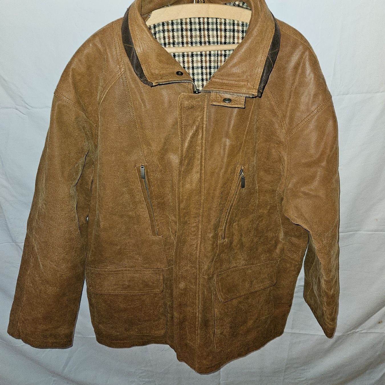 Jacken: Herren Lederjacke braun Gr. 52 Mann's – Gebraucht aus Kriens von gra_fhn7 7