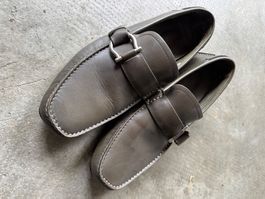 Salvatore Ferragamo mocassins homme cuir taille 43/43.5