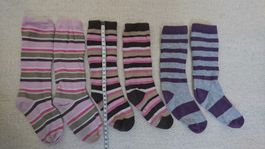 Kniesocken, 3 Stück, Gr. ca. 104