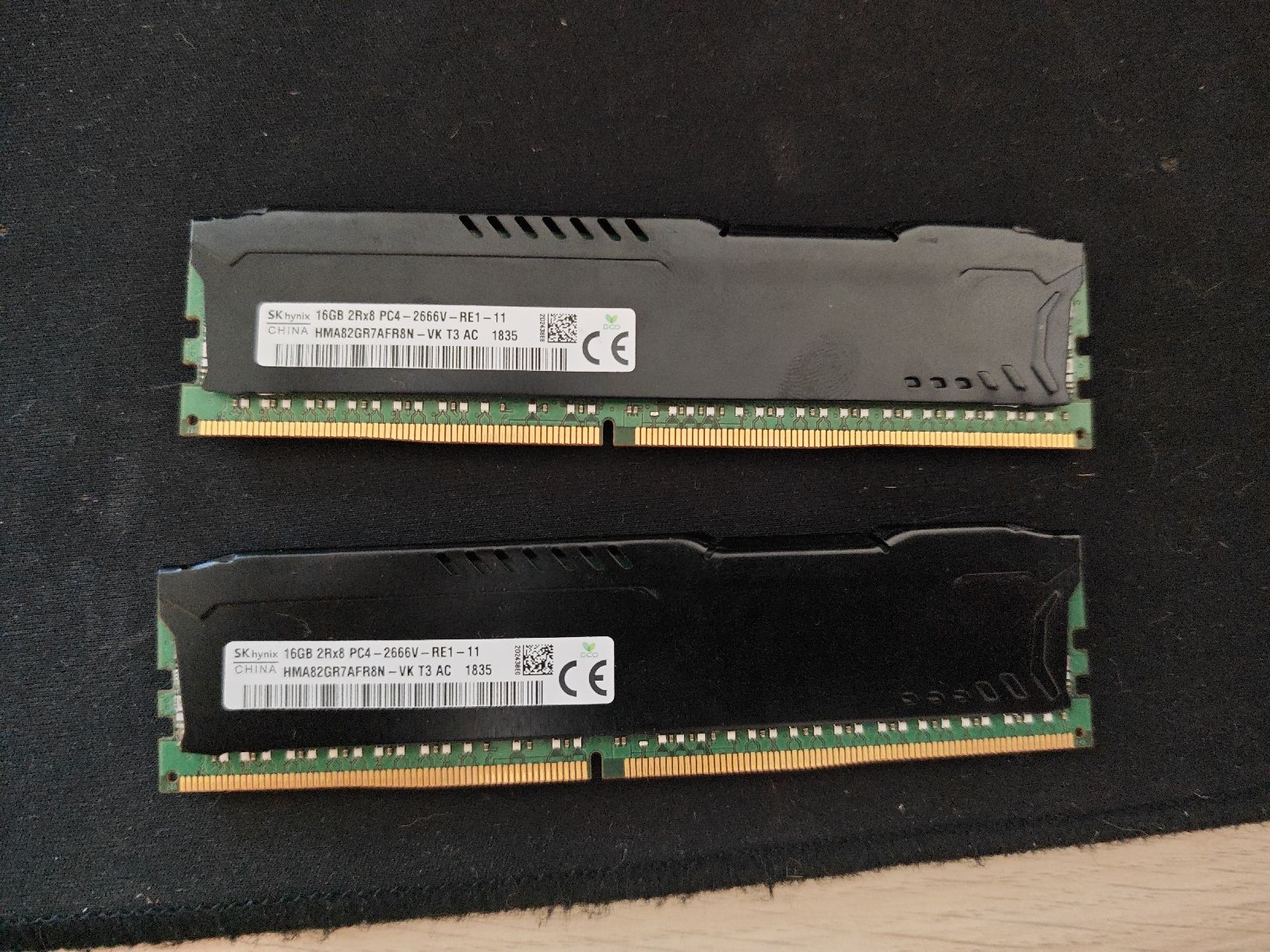 Memory / RAM: 16go DDR4 ECC Sk Hynix – Gebraucht aus Sevaz von SkyZer