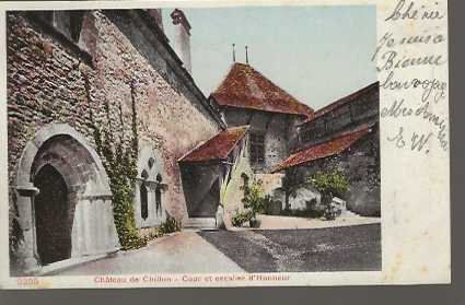 Ansichtskarten: carte postale Château de Chillon – Gebraucht aus Sorvilier von carose01