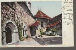 carte postale Château de Chillon