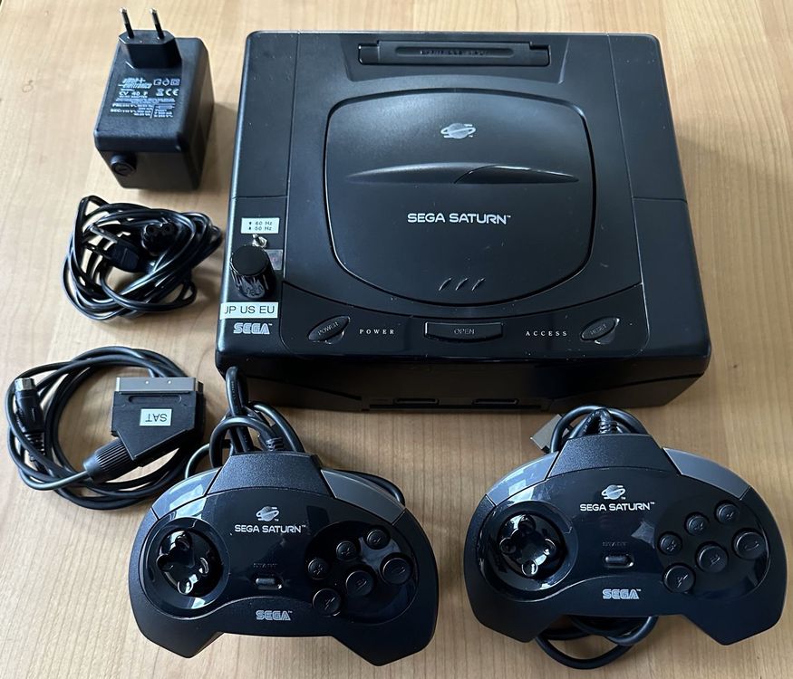 SEGA SATURN CONSOLE NTSC-J- 60hz - Gris (HST-0005) Virtua Fighter Remix