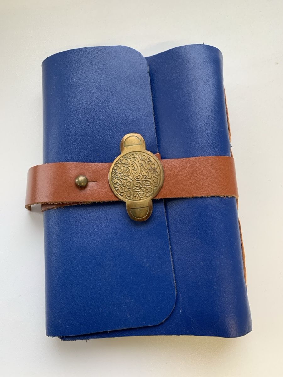 Libri: Handmade Leder Diary | Notizbuch | Büchlein | Blau – Nuovo (secondo la descrizione) da Zürich venduto da sbe_nk88