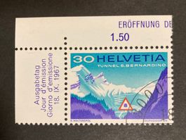 1967 San Bernardino Strassentunnel 30 C. ET (ZNr 451)