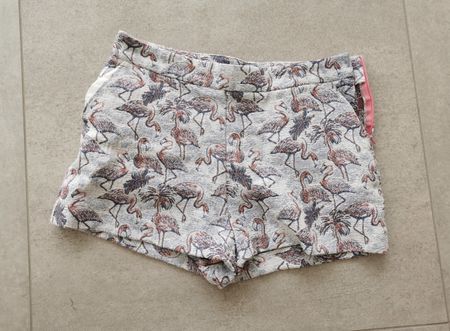 Short avec des flamants roses de la marque Etam taille 38
