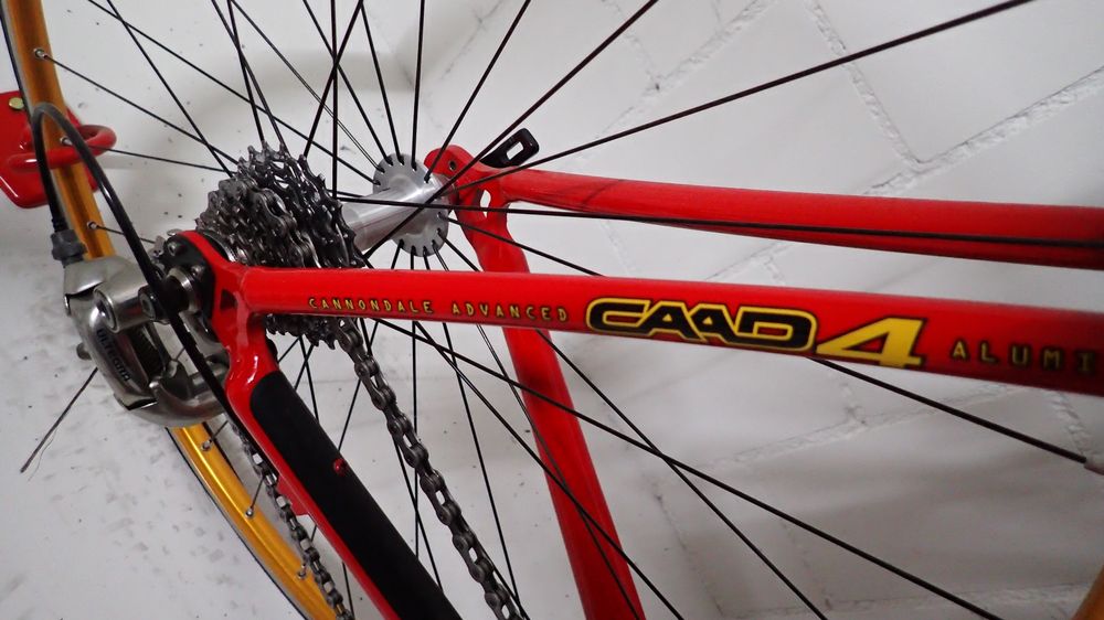 Cannondale Rennvelo R 2000 rot CAAD 4 SAECO (Gebraucht) in Lachen SZ ...