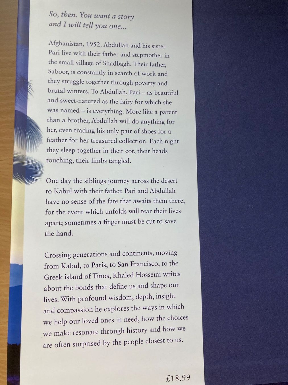 Bücher: Khaled Hosseini / And the mountains echoed – Gebraucht aus Dotzigen von rapunzel03 2