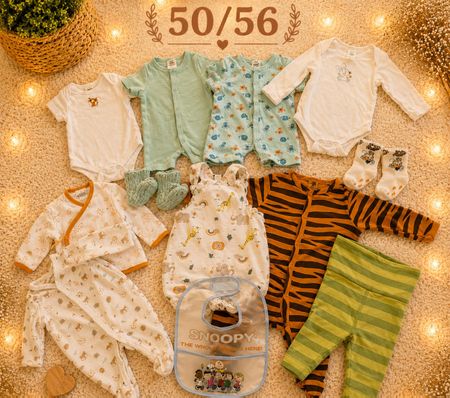 Süsses Babykleider Set, Grösse 50/56, ideal für Jungs
