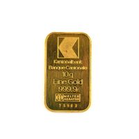 10g Goldbarren