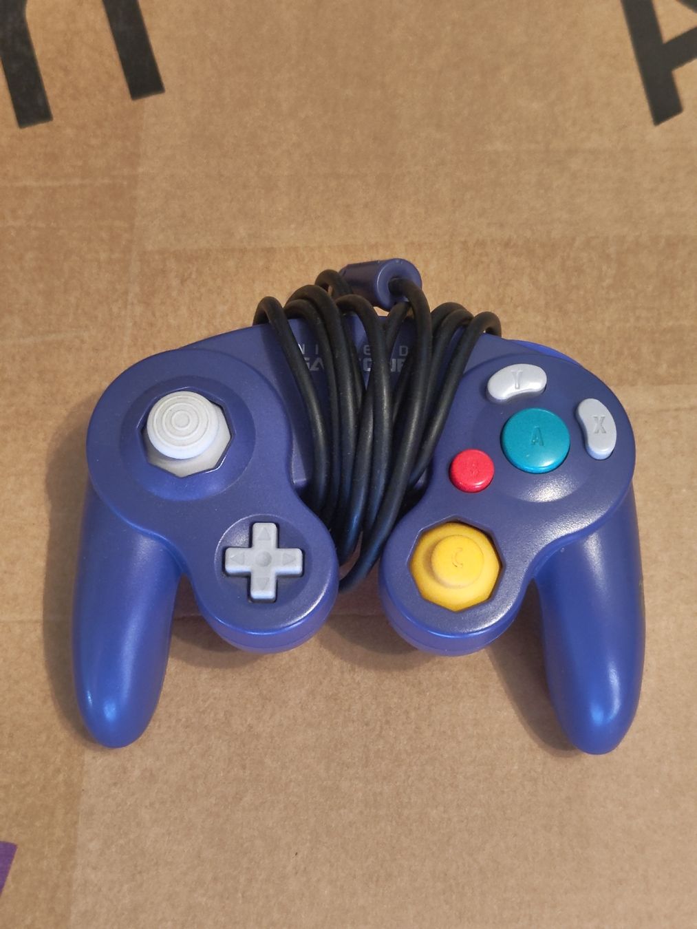 Controller: Manette Nintendo GameCube violette - Parfait état! – Usato da Bramois venduto da Raf.dacosta7 1