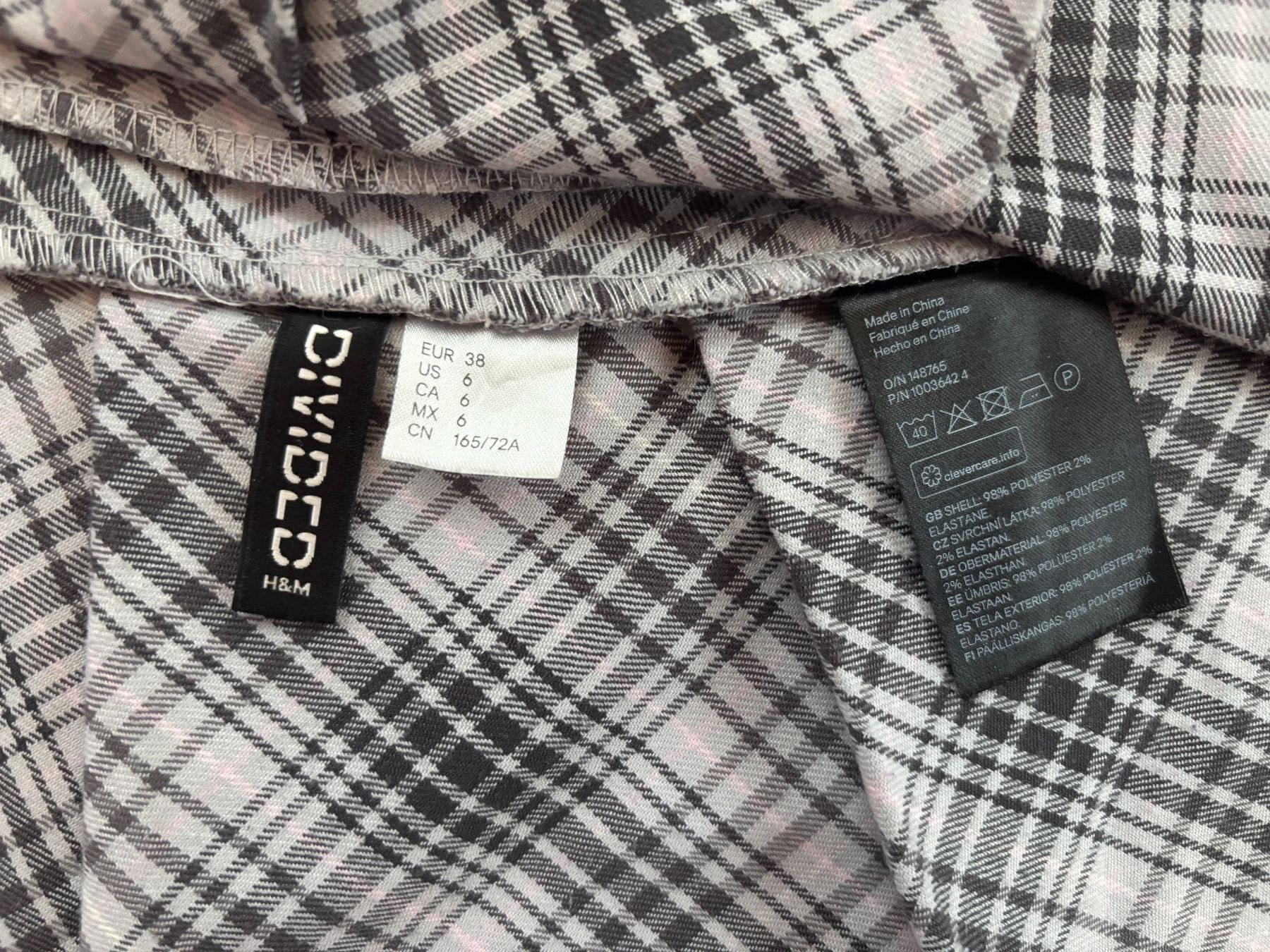 H&M Röcke: H&M Faltenrock kariert Gr. 38 – Gebraucht aus Wenslingen von sal_58dr 2