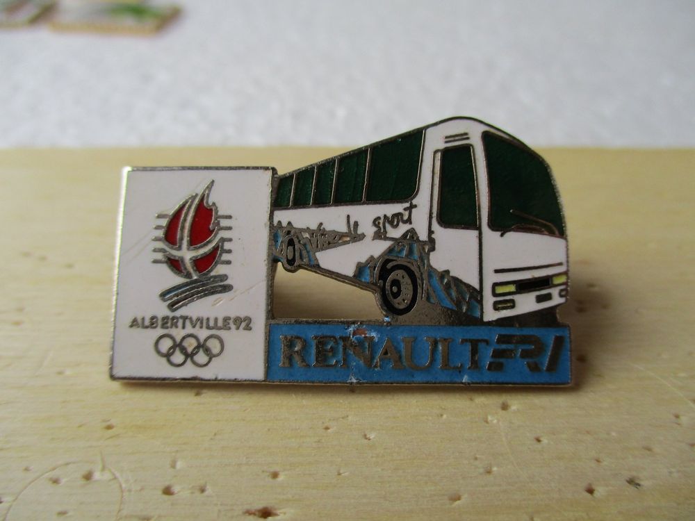 Miniature Renault Espace Albertville 1992 - Logitoys - Edition Publicitaire JO - Boîte D'origine