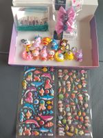 16 Teile Set 2 Schlüsselanhänger Sticker Girl Restposten Neu