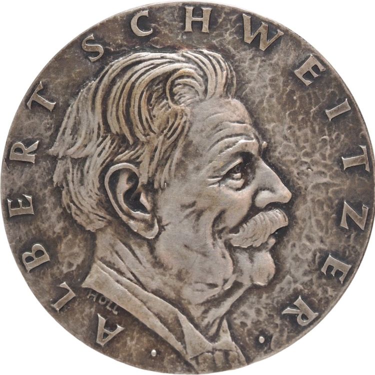 Medaille Silber Albert Schweitzer | Kaufen Auf Ricardo