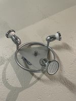 Deckenlampe, Silber, 3-flammig, Top Zustand!