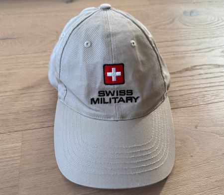 Casquette Swiss Military beige