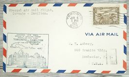 TR102 Enveloppe + Timbre Canada 1929