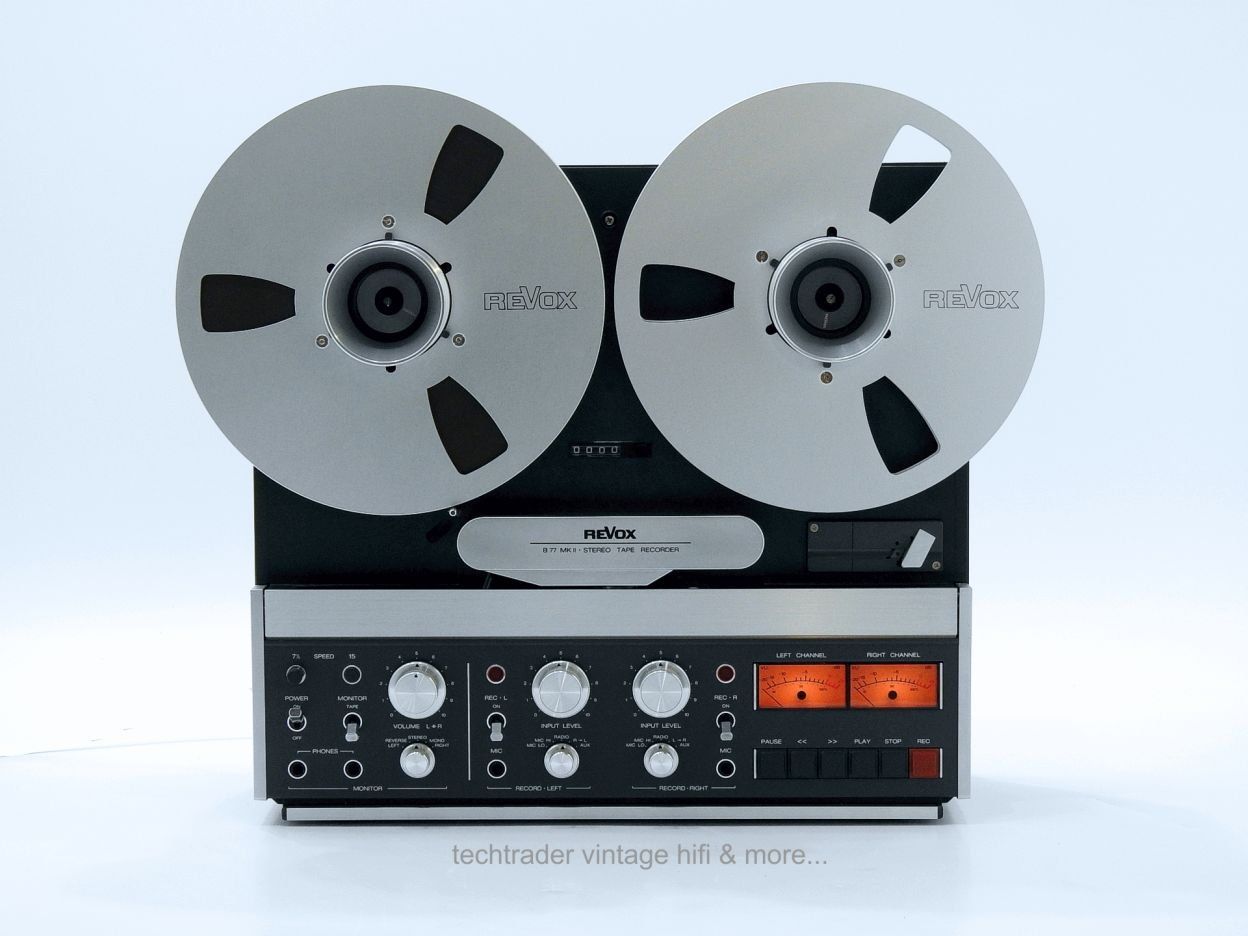 Revox Bandmaschinen: ReVox B77 MKII original, ein Stück Schweizer Audiogeschichte – Neu (gemäss Beschreibung) aus Lohn-Ammannsegg von Techtrading-GmbH 2