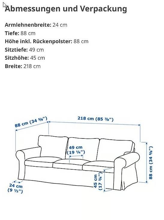 Divani: 3er-Sofa in Hellbeige – Usato da Adlikon venduto da Angebot_beendet 2