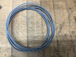 6mm2 Draht 1Leiter Grau 3.5m