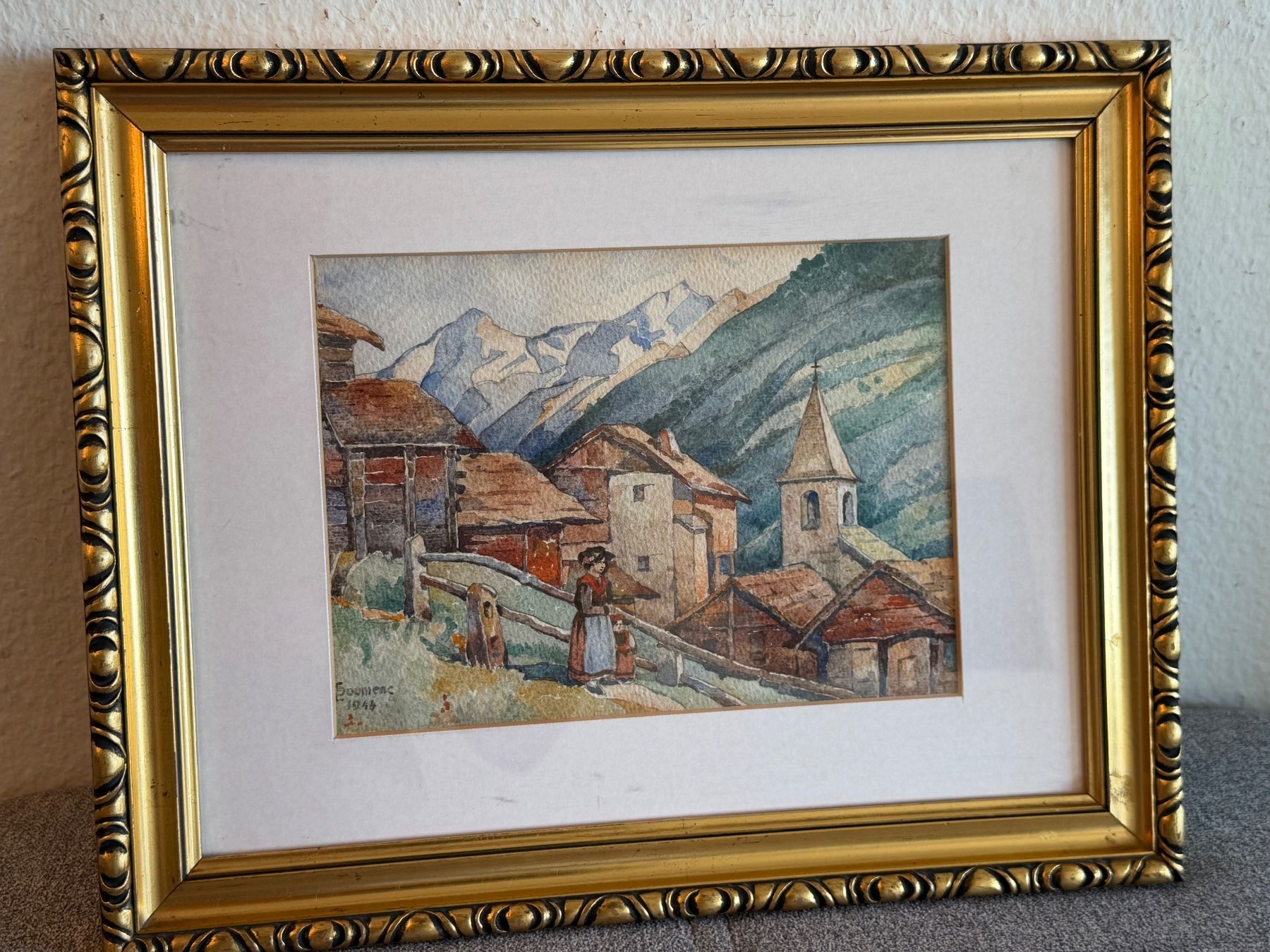 Dipinti: Eugène Doumenc (1873 - 1943) – Usato da Basel venduto da PAUL_ART 1