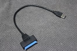 USB 3.0 zu SATA Adapter Kabel 2,5" Festplatte PC Laptop