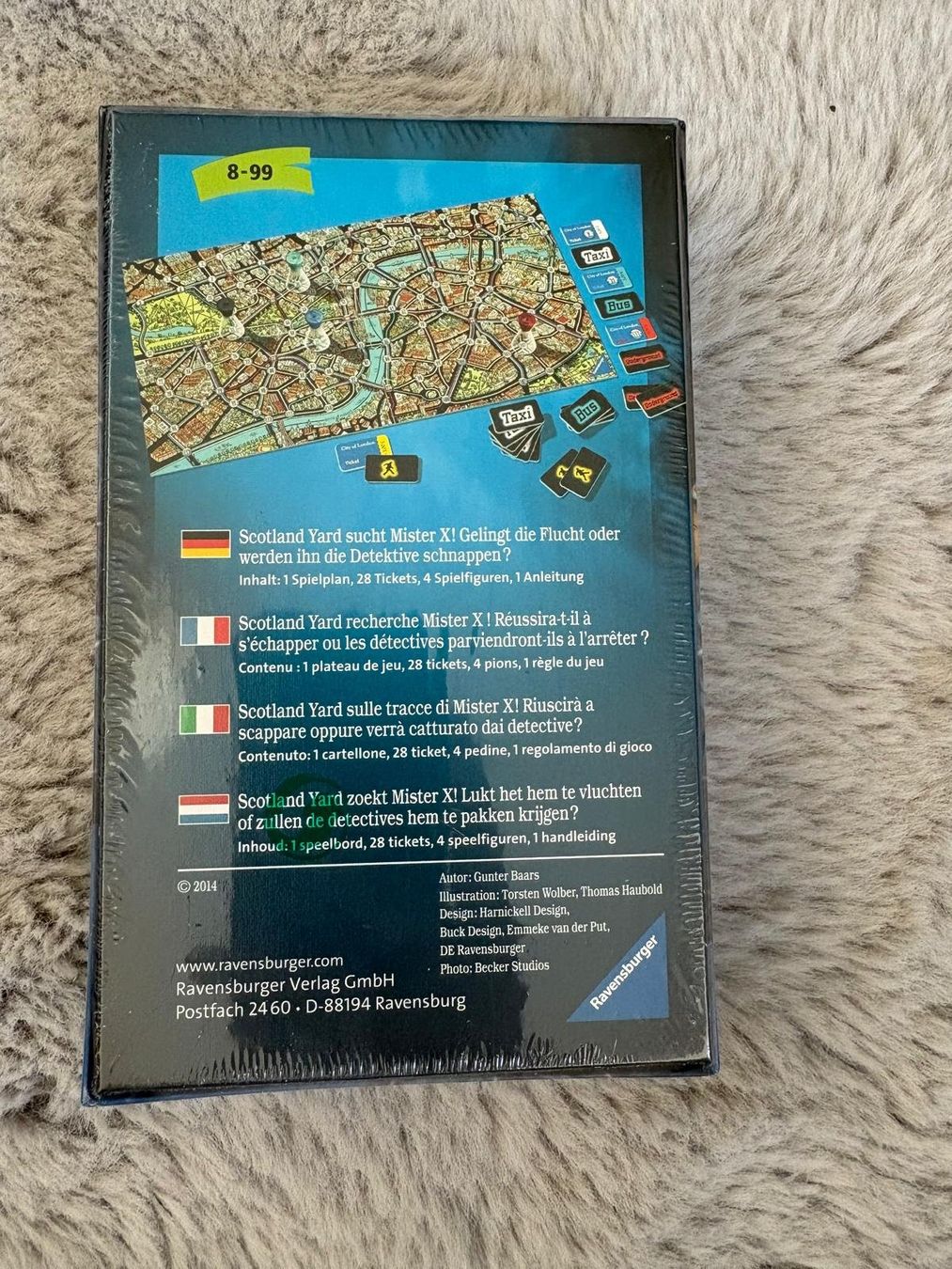 Ravensburger Giochi: Reisespiel: Scotland Yard, Ravensburger – Nuovo e nell'imballaggio originale da Rain venduto da ali_t2vz 1