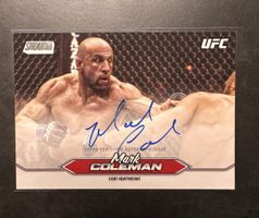 2025 Topps Stadium Club UFC Mark Coleman ON CARD Auto
