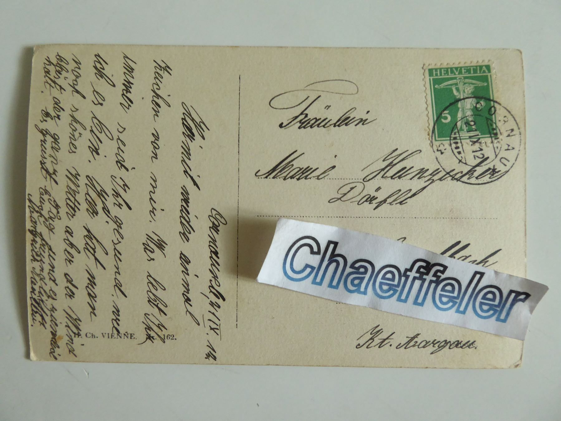 Cartes postales: 1912  schöne alte Büsi-Karte – D'occasion à Zürich par Chaeffeler 1