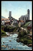 AK Hospental, Ortspartie mit Flusslauf