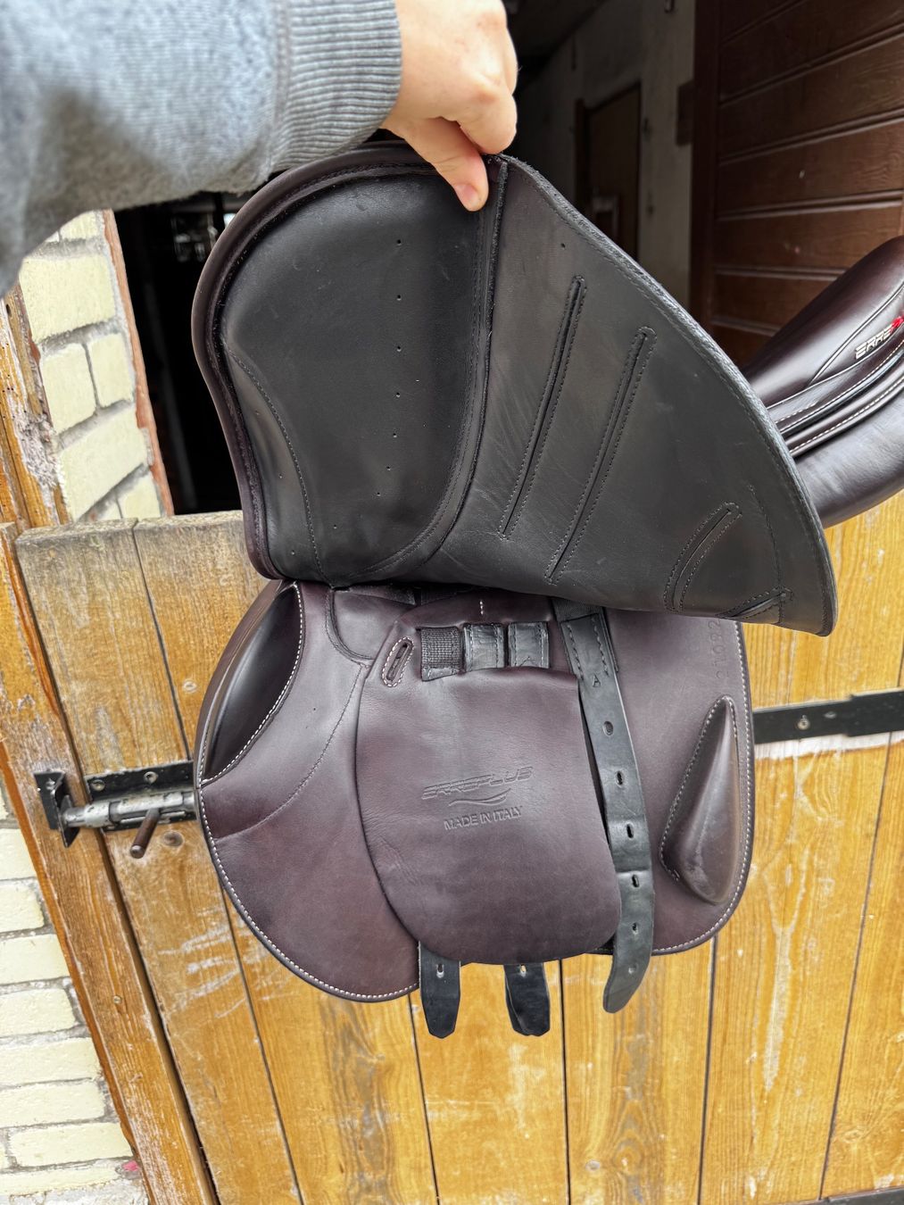 Sattel & Sattelzubehör: Erreplus Springsattel GTS, dark brown – Gebraucht aus Fehraltorf von Sternehimmel27 4