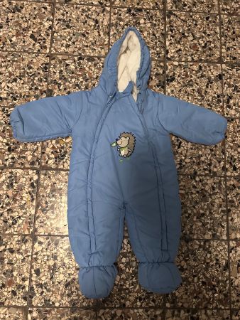 Baby Winteroverall Smiky blau Grösse 74 gut erhalten