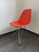 ORIGINAL VITRA EAMES PLASTIC SIDE CHAIR DSR STUHL ORANGE