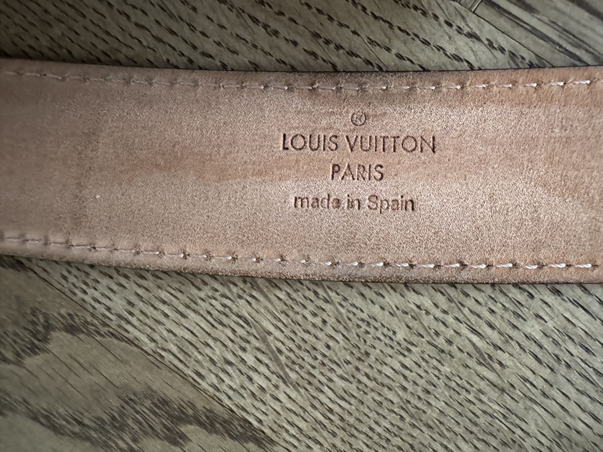 Louis Vuitton Cinture: Louis Vuitton Gürtel damier – Usato da Zürich venduto da SimoneK01 4