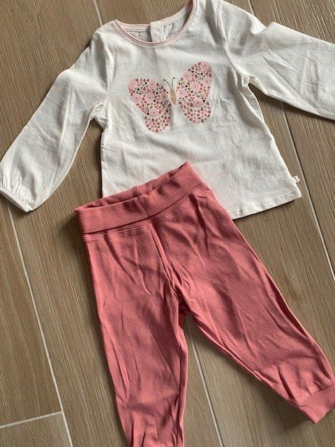 Lotti & Set di vestiti: neuer Pulli und Hose Gr. 74/80 "Schmetterling" – Nuovo (secondo la descrizione) da Staufen venduto da Nasli