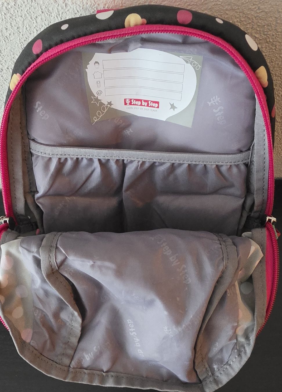 Kindertaschen: Kinderrucksack Step by Step Punkte Pferde Motiv gebraucht – Gebraucht aus Rupperswil von Franci_buerge93 3